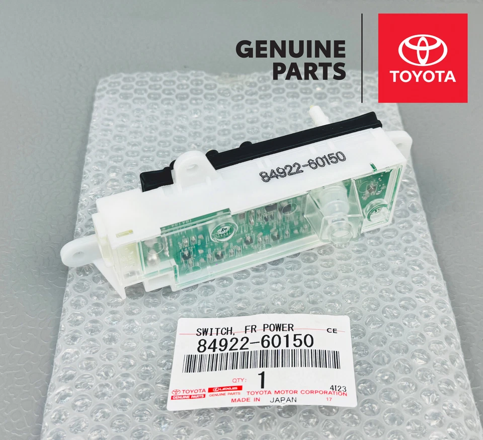 84922-60150 ПОДЛИННЫЙ ПЕРЕКЛЮЧАТЕЛЬ TOYOTA Lexus LX470 2003-2007, ПЕРЕДНЕЕ СИДЕНЬЕ С ЭЛЕКТРОПРИВОДОМ OEM - Изображение 3 из 4