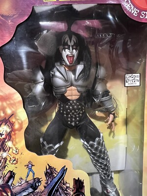 Gene Simmons Destroyer 24” Figure KISS 1998 Ltd Edition NIB God Of