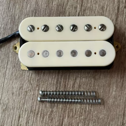 Vintage Dimarzio PAF 90’s Humbucker Double Cream Neck Or Bridge Guitar Pickup
