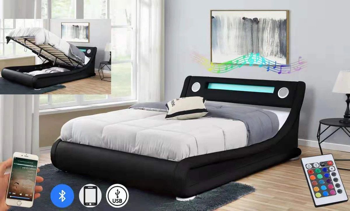 Usb ottoman bed deals