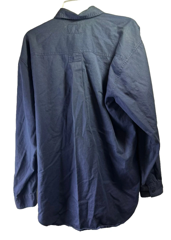 Dockers Men's Long Sleeve Shirt - Size: Large - Color: BLue - Image 4 of 4