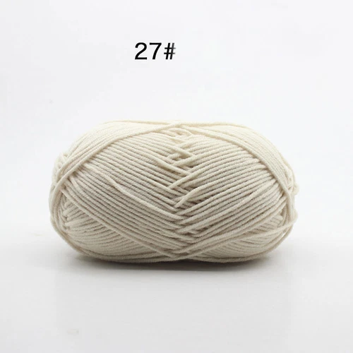 62 Colors Milk Cotton Skeins Hand Knitting Wool Baby Crochet Chunky Yarn 50g - Picture 50 of 87