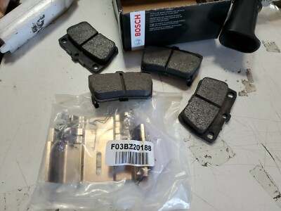 BOSCH BC1051 QuietCast Premium Ceramic Disc Brake Pad Set