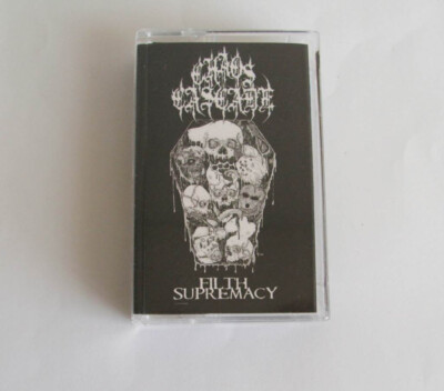 Chaos Cascade - Filth Supremacy MC Tape Harsh Noise Grindcore