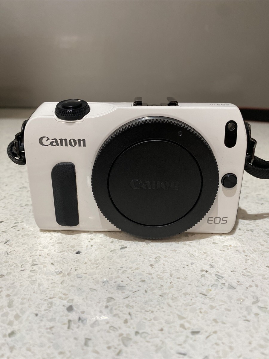 Canon EOS M 18.0MP Mirrorless Digital Camera - White - Made In