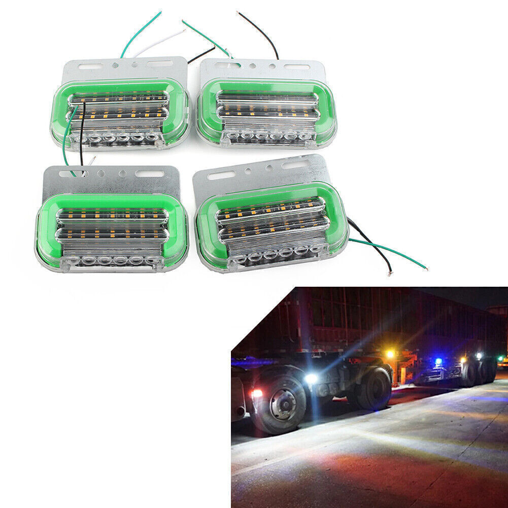 LED Side Marker Light External Signal Indicator Lamp For Truck Trailer Lorry Car
