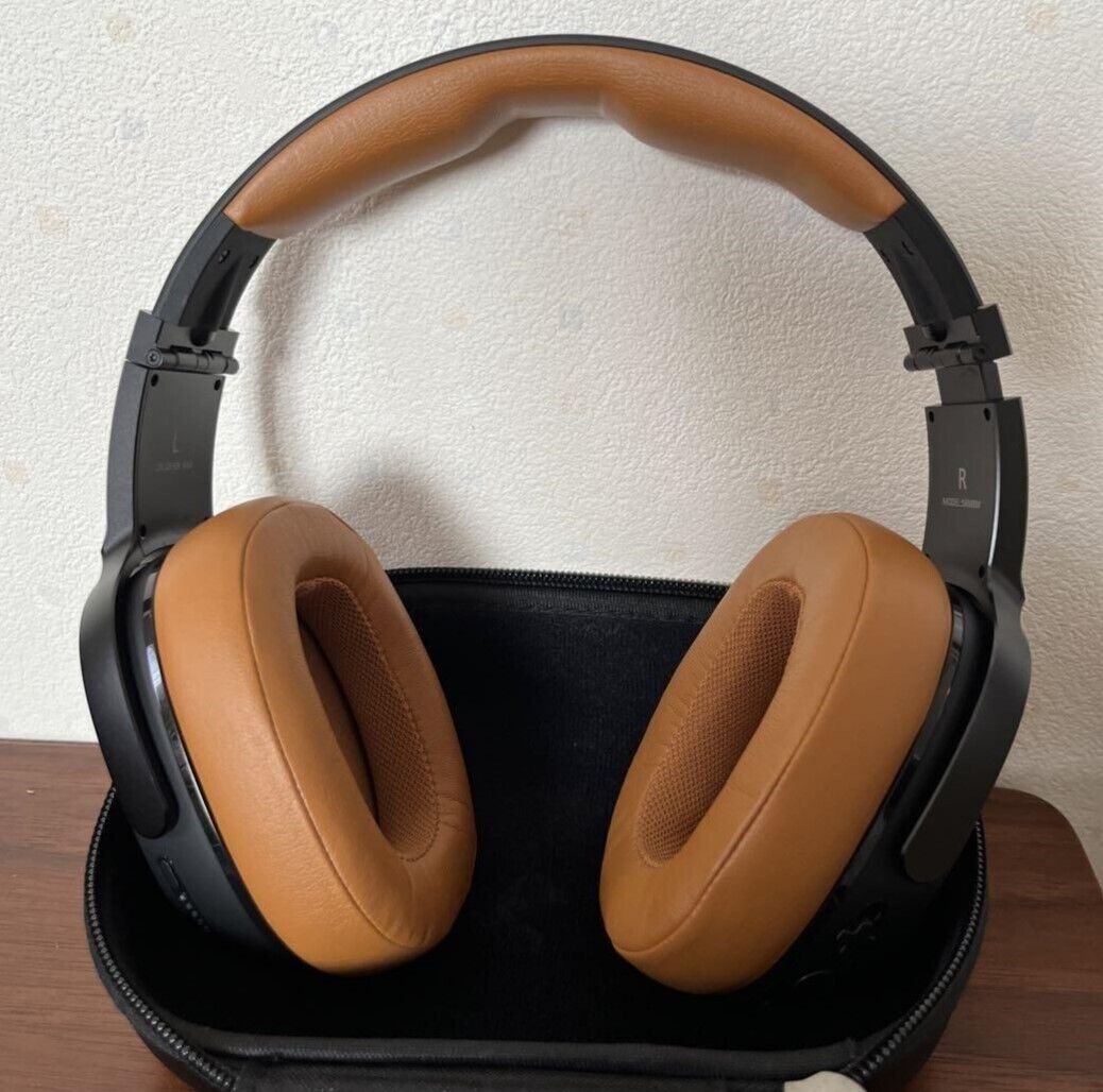SkullCandy Crusher 360 S6MBW-J373 Headphone Black Tan SkullCandy Crusher 360 S6MBW-J373 Headphone Black Tan