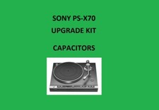Turntable SONY PS-X70 Repair KIT - all capacitors