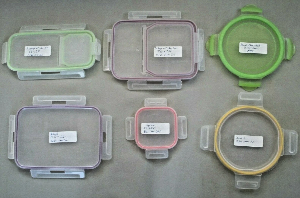 Snapware Replacement Lid Lids Various Sizes Shapes Colors YOU CHOOSE - FREE  SHIP