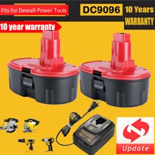  2-PACK 18V For Dewalt 18 VOLT XRP DC9096 DC9098 NiMH Battery NEW 4.8Ah DW9096