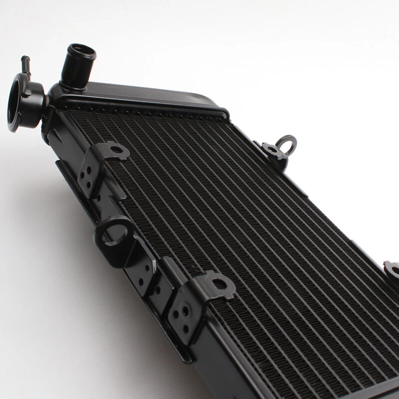 Radiador de aluminio para HONDA CBR500R ABS 2016 2017 2018 negro Foto 4 de 4