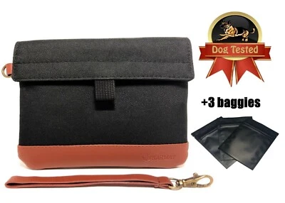 Odor Proof Smell Proof Stash Bag with 3PCS Free Mylar Bags Size 6x7inch