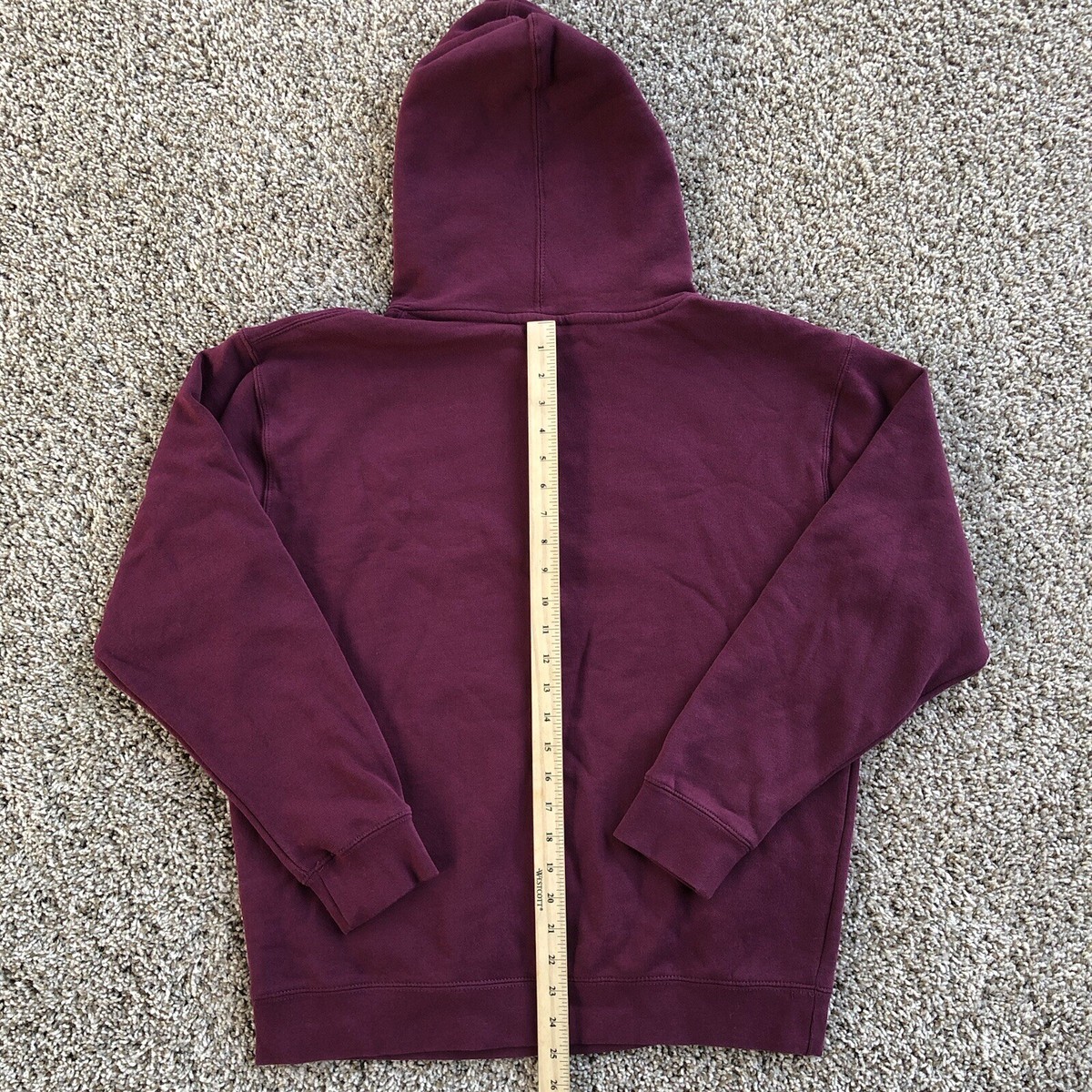 VP Racing Fuels x Speed Society Graphic Hoodie Mens M Burgundy Racing Pullover View 4
