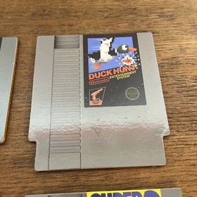 Nintendo NES Mario Bros, Metroid, Duck Hunt Cartridge Cork Back Coaster Set