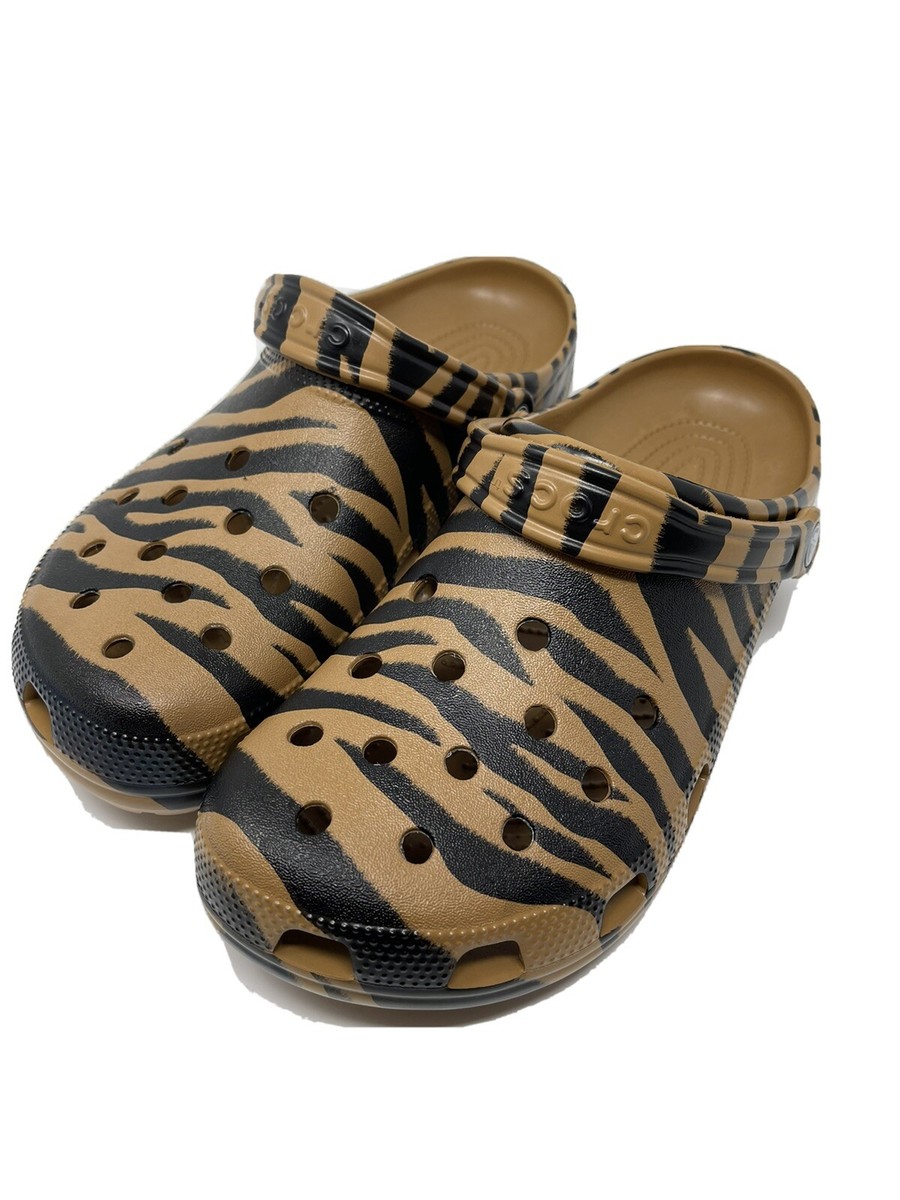 Crocs Classic Clog Animal Print Zebra NEW Mens 12 | eBay display picture 2