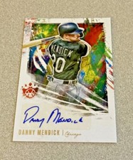 2020 Panini Diamond Kings Auto #DKS-DM Danny Mendick White Sox 13/25