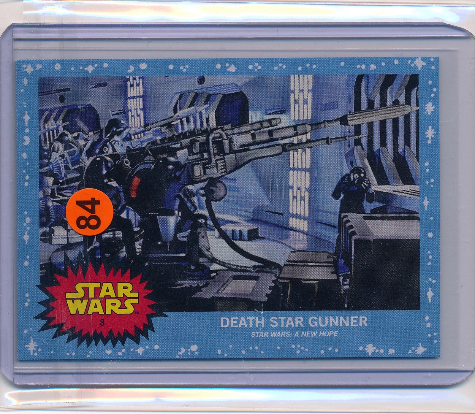 2019 Topps Star Wars Living Set - Card #8 - Death Star Gunner - Ep IV A New Hope