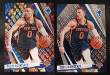 2024 Phoenix Basketball Donte Divincenzo Fire 07/75 Refractor+Base KNICKS #250