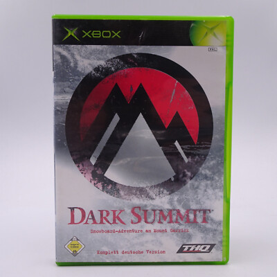 Dark Summit Microsoft Xbox PAL Spiel Game Snowboard Adventure am Mount Garrick