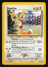 Pokemon Neo Genesis 76/111 Stantler Card TCCCX B