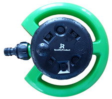 Lawn Sprinkler with 8 Spray Patterns – Adjustable Directional Coverage for Large