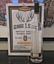 George T Stagg Straight Bourbon Bottle 750ml Empty 2018 With Matching Box 124.9