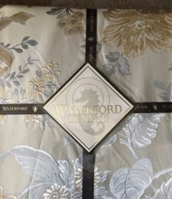 $100 EVA Luxury WATERFORD  LINENS TABLECLOTH Oblong 70”x126” For 10 -12 People