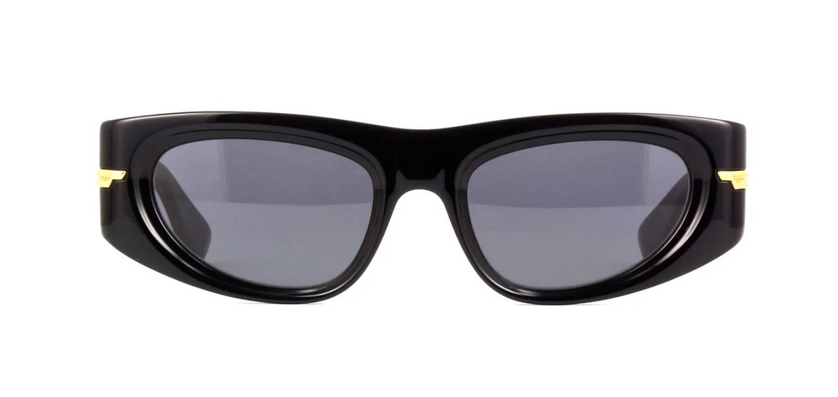★BOTTEGA VENETA★ BV1144S 001 Bottega Veneta BV1144S Black/Grey (001) Sunglasses | eBay