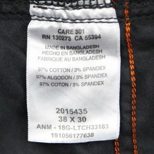 Pantalones para hombre Lee Extreme Motion de ajuste ajustado pierna recta talla 38x30 (MSR 38x29) - Imagen 4 de 8