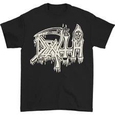 DEATH band Men T-shirt Black Short Sleeve All sizes Shirt Fan
