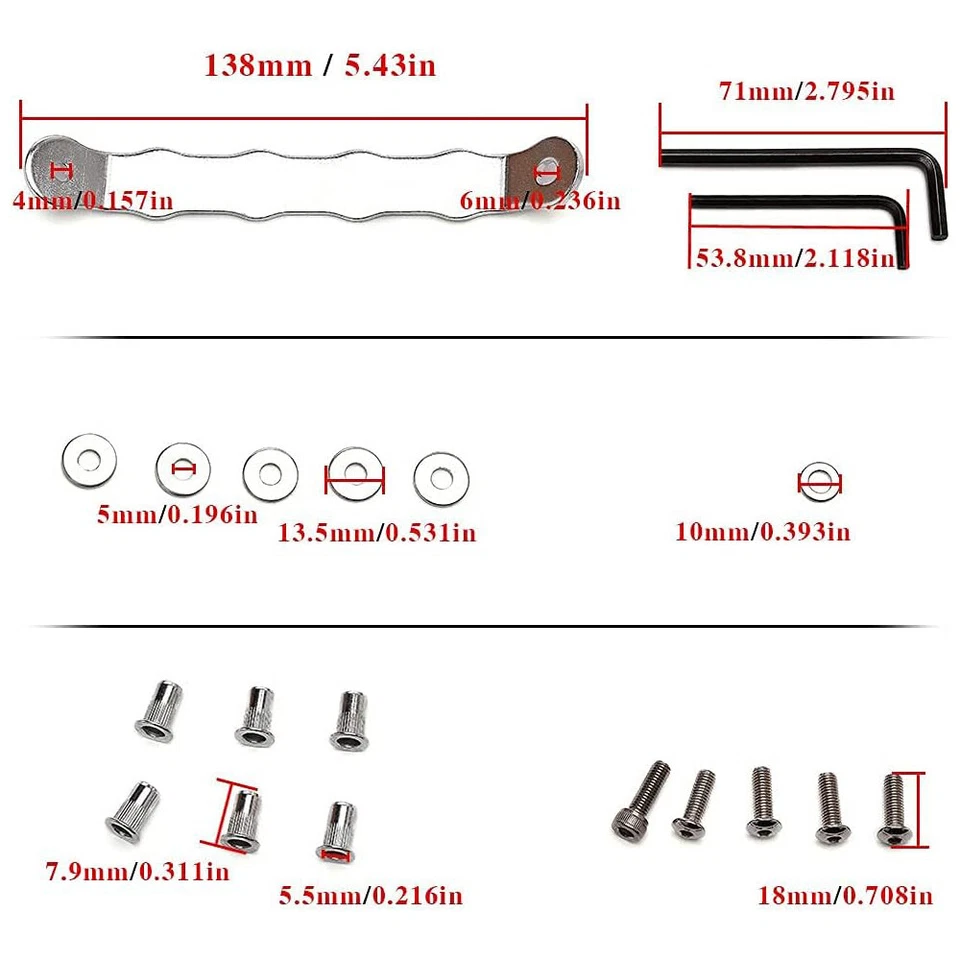 ACCS Red Performance Fender Shrouds Panel For 2015-2020 Subaru WRX / WRX STI Foto 3 de 4
