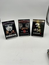 SCREAM 1 , 2 And 3 DVD Lot Wes Craven DREW BARRYMORE Courtney Cox NEVE CAMPBELL