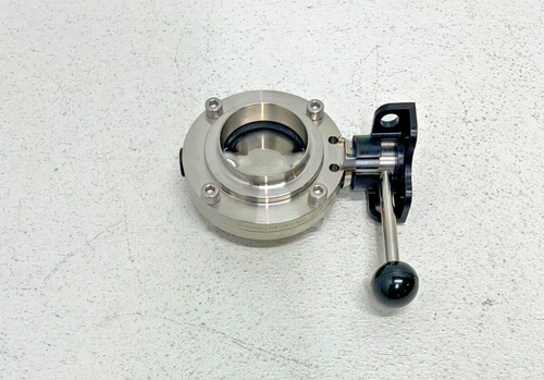 NEW GEA Tuchenhagen 71006756 2.5" Hygienic Butterfly Valve PN10 AISI 304 243J - Picture 3 of 12