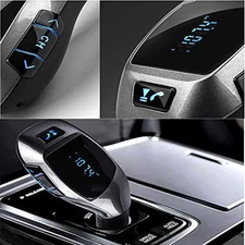 Bluetooth V3.0 FM Transmitter Cigar lighter USB Car Charger for iPhone 7 iPod US