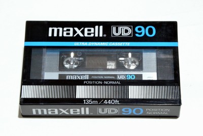 Maxell UD 90  Tape  Cassette Kassette  OVP 1983 JAPAN 