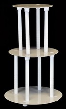 3 TIER CAKE STAND SEPARATOR AND PILLAR SET STYLE 1100