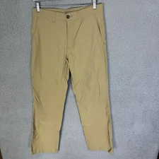 Eddie Bauer Pants Mens 30x30 Khaki Travex Travel Commute Stretch Hiking Trail