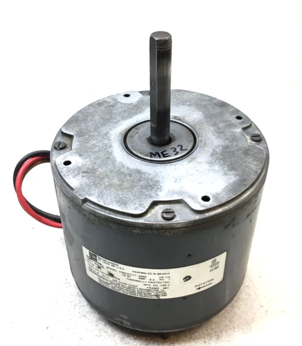 EMERSON K55HXCYT-6695 Condenser Motor 1075RPM 1/3HP HQ1064887EM used #ME32