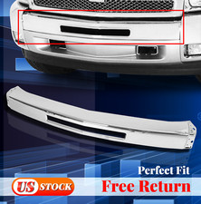Chrome Steel Front Bumper Impact Face Bar For 2007-2013 Chevy Silverado 1500