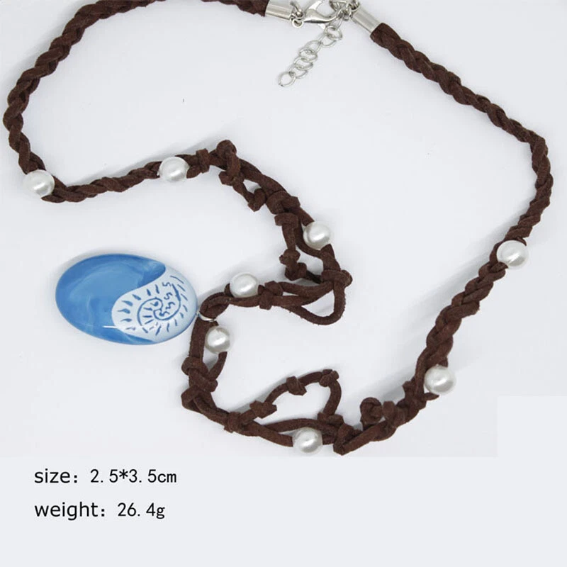 Niños Moana 2 Juegos con disfraces Moana Vestido Disfraz Peluca Collar Niñas Vestido Regalo Foto 4 de 4