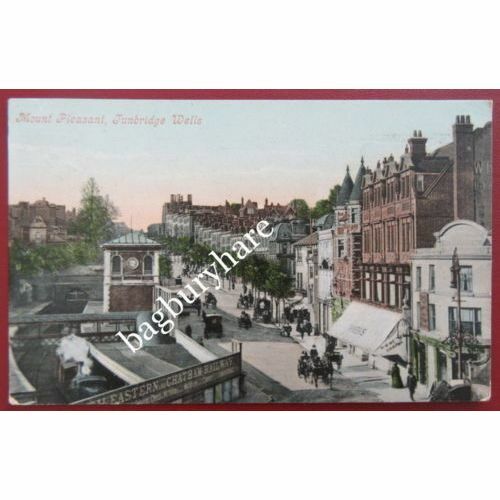 Postcard Mount Pleasant, Tunbridge Wells, Kent. Posted To Burham