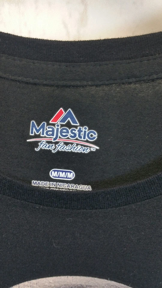 Camiseta Feminina Majestic Pittsburgh Steelers Manga Curta Leve Tamanho Médio Preta - Imagem 3 de 4