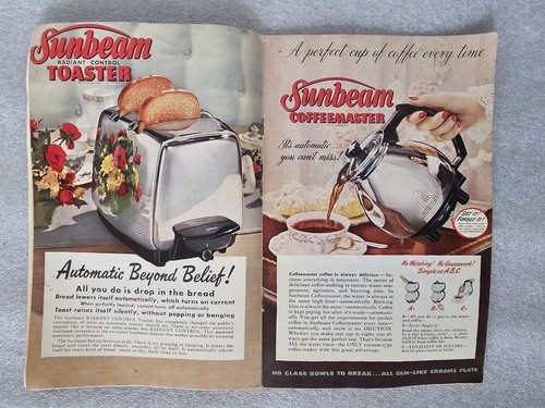 Manual solo con recetas para el Sunbeam automático Mixmaster modelo 9 - Imagen 4 de 7