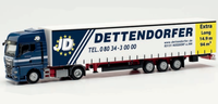 Herpa 315920 Man Tgx Gx Gardinenplanen-Sattelzug 15M Dettendorfer NußDorf 1:87