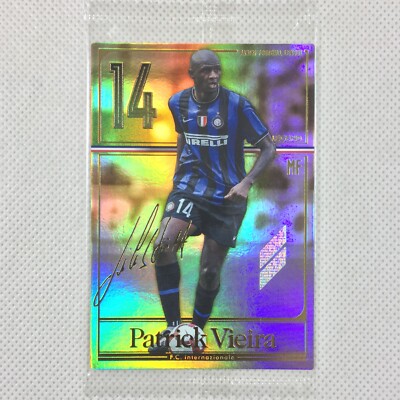 Panini Football League 2014 Patrick Vieira Sealed Inter Milan