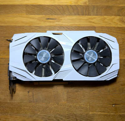 ASUS Dual GeForce GTX 1060 6GB GDDR5 Weiß DUAL-GTX1060-6G Grafikkarte
