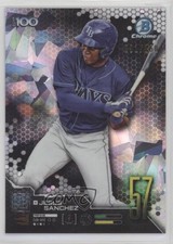 2019 Bowman Scouts' Top 100 Atomic Refractor 91/150 Jesus Sanchez #BTP-57 0it8