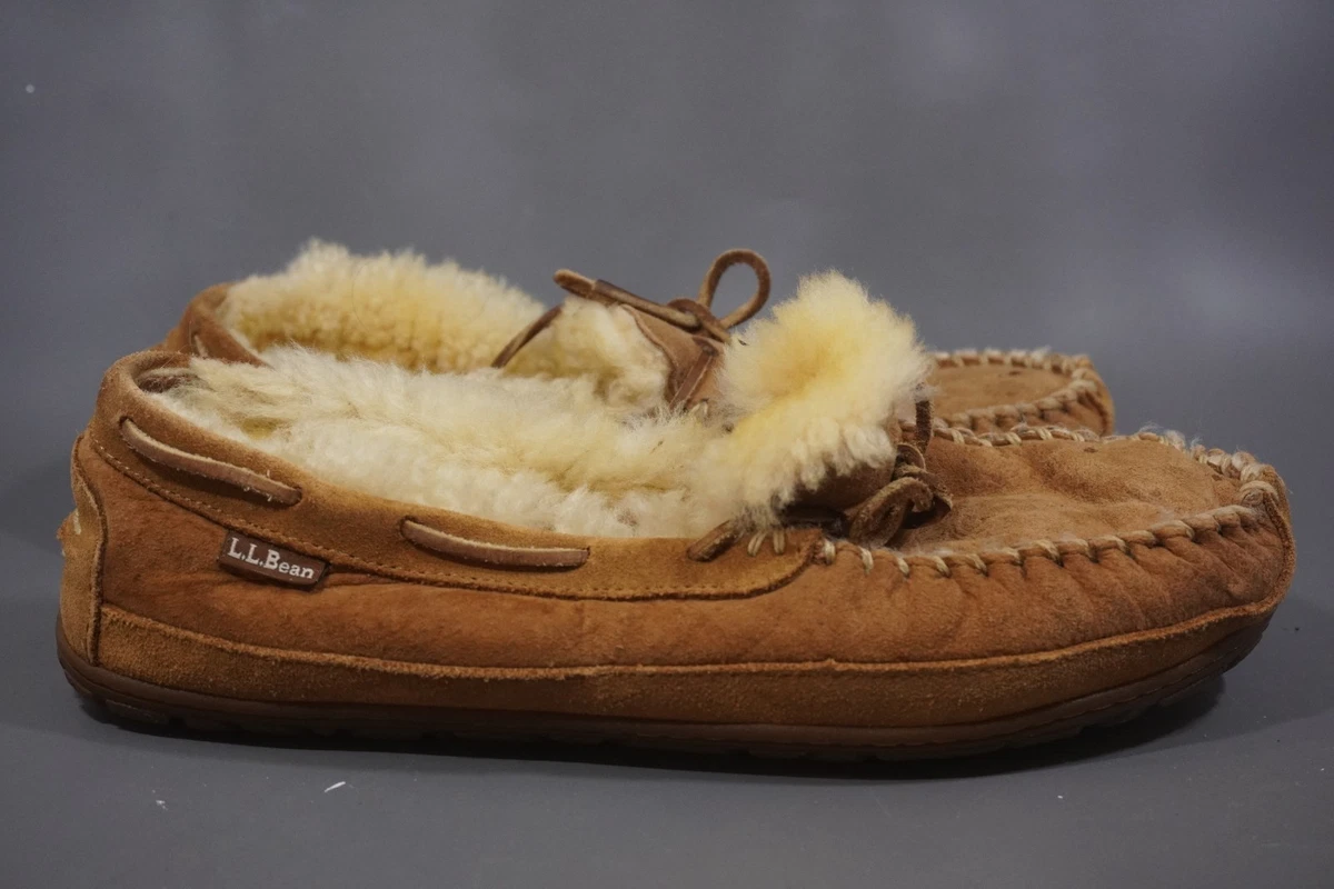 L.L. Bean Moccasin Suede Upper Slippers for Men for sale | eBay display picture 1