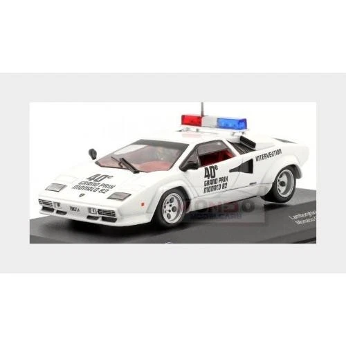 1:43 WERK83 Lamborghini Countach 5000S Safety Car F1 Gp Monaco 1982 W83430001 - Immagine 2 di 2