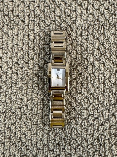 Anne Klein Womens Watch 10/6807 Silver Tone Band & Case Blue Dial New Battery - Picture 2 of 6